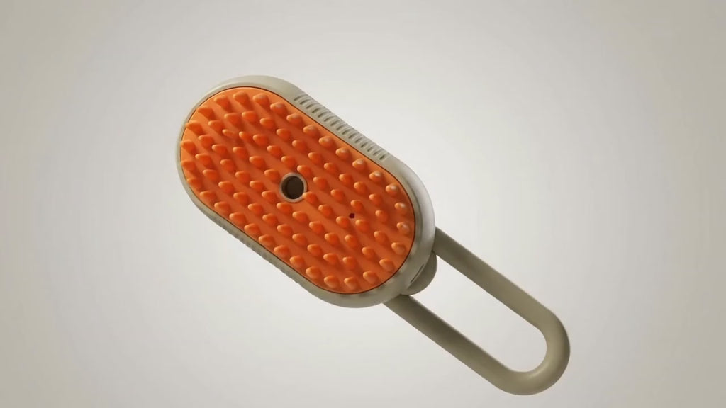 3-in-1 Pet Steam Brush for Dogs & Cats – Multifunctional Grooming Comb, Hair Remover & Massage Brush